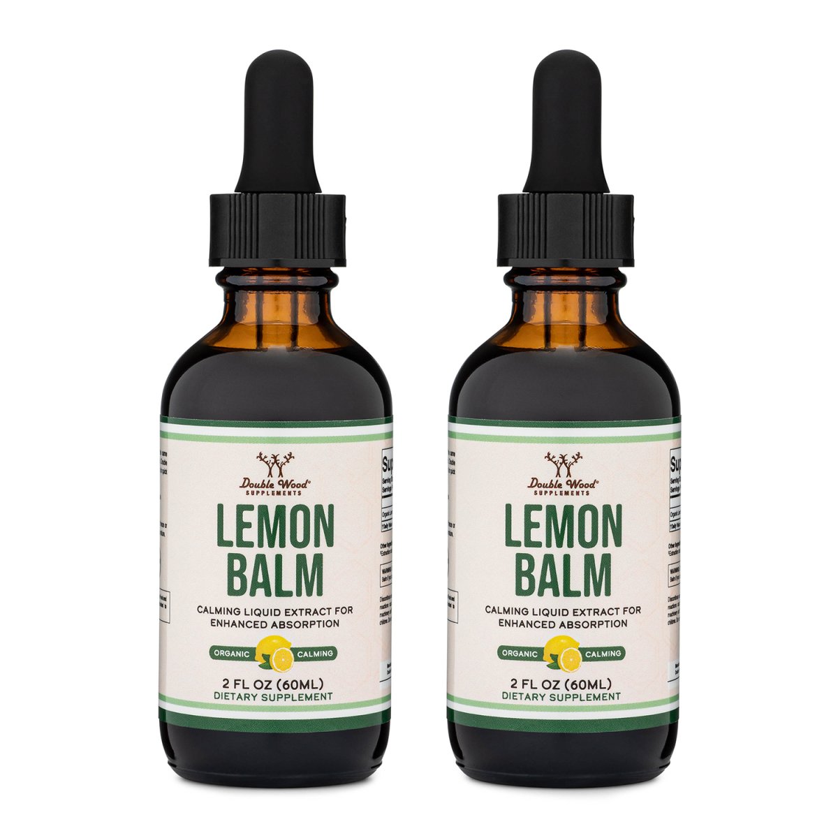 Lemon Balm Drops Double Pack