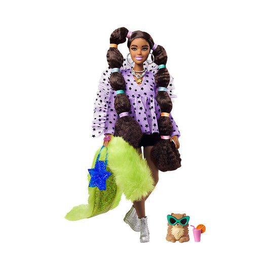 Barbie Extra Doll #7 with Pigtails with Bobble Hair Ties