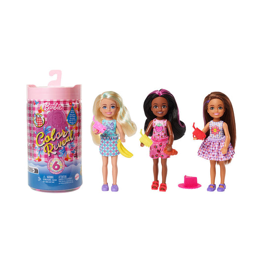 Barbie Chelsea Dolls And Accessories, Color Reveal Doll, Picnic Series