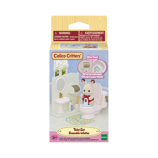 Calico Toilet Set