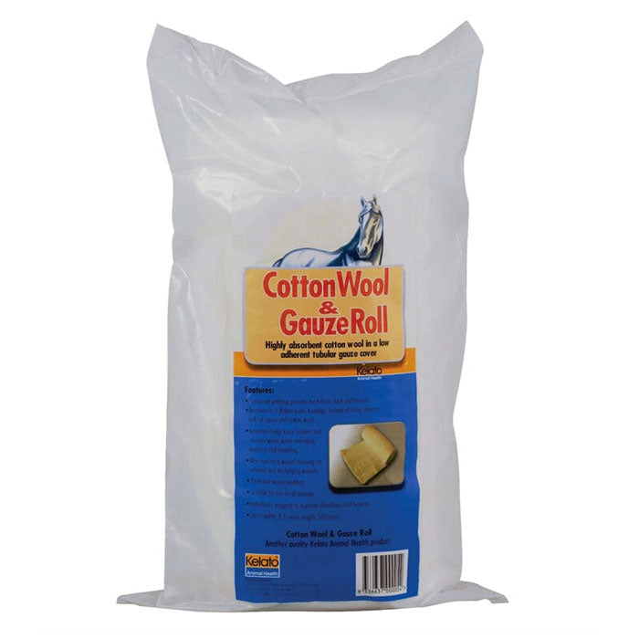 Kelato Cotton Wool & Gauze Roll 500g