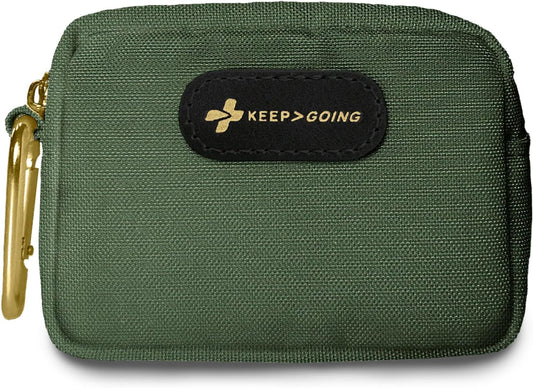 KeepGoing Small Travel First Aid Kit Kids – 60 Pc. Mini First Aid Kit for Purse, Diaper Bag, & Backpack with Latex-Free Bandages – 4 Oz., & 4.5 x 3.5 x 2 in, TSA-Approved