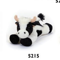 Black and White Stuffed Cow