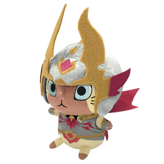 Capcom Monster Hunter Rise Sunbreak Deformed Plush Toy Otomo Airou Melze Cat Approx. H200Mm Made Of Polyester