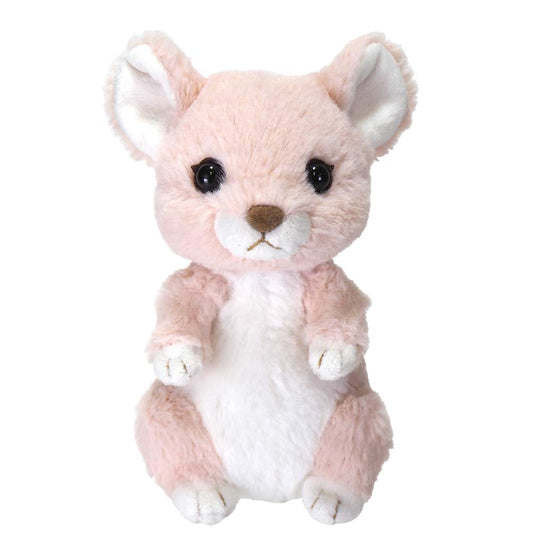 SUNLEMON - Plush Doll Fluffies Mouse S - Pink Tjn