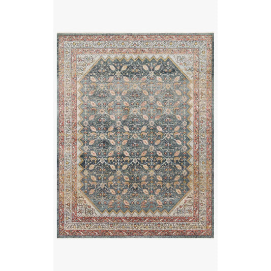Magnolia Home Graham Blue / Persimmon Rug