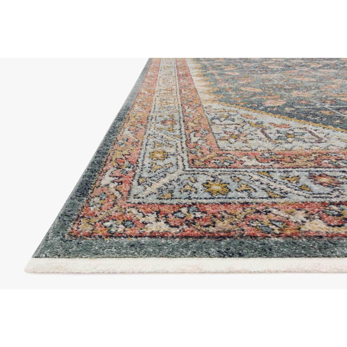 Magnolia Home Graham Blue / Persimmon Rug