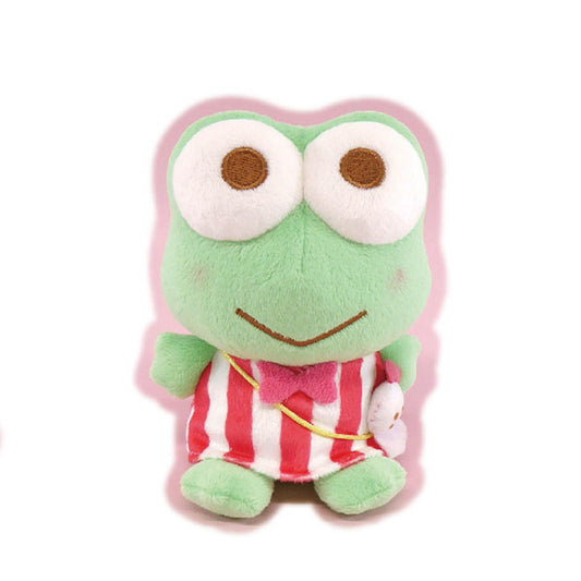 K Company Sanrio Nostalgia Series Keroppi Sitting Plush (Japan) - H160Xw120Xd85Mm
