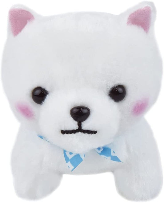 Amufun Mameshiba 3 Brothers Shiratama Stuffed Plush Toy From Japan