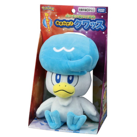 Pokemon Center Let'S Play Plush Quaxly