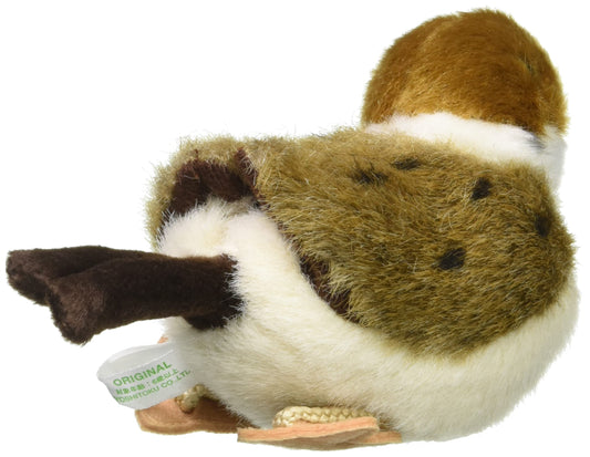 Yoshitoku Plush Doll Land Animal Friends Sparrow Japanese Bird Model Toys
