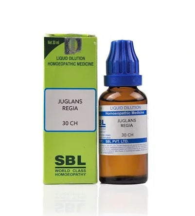 Juglans Regia Dilution 6C, 30C, 200C, 1M, 10M.