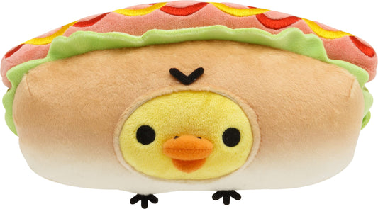 San-X Collect Stuffed Hot Dog (Kiiroitori) Mf90601