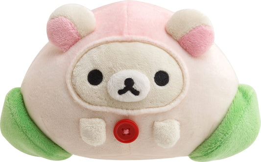 SAN-X Korilakkuma Plush Peach Manju