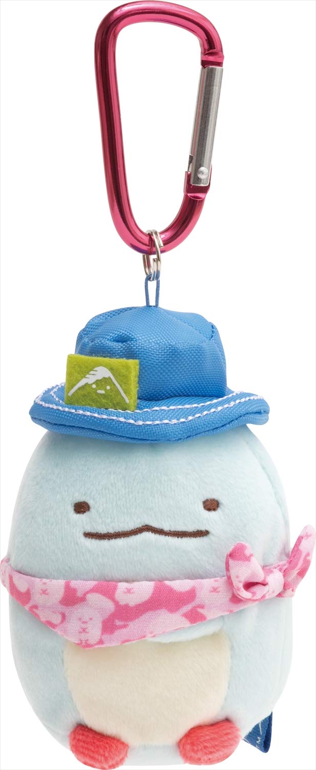 SAN-X Sumikko Gurashi Kawauso To Sumikko Camp Hanging Plush Doll Tokage