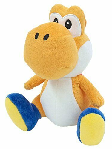 San-ei Boeki Super Mario All Star Collection Plush Orange Yoshi S