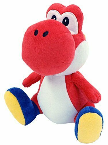 San-ei Boeki Super Mario All Star Collection Plush Red Yoshi S