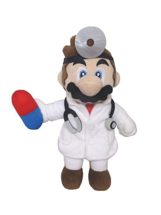 SAN-EI Dr. Mario Plush Doll S Doctor Mario World