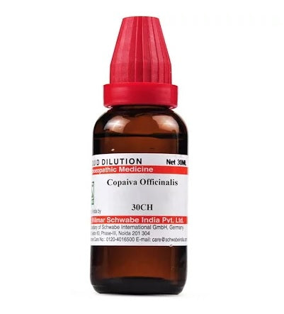 Copaiva Officinalis Dilution 6C, 30C, 200C, 1M, 10M