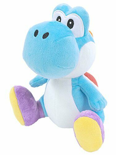 Super Mario All Star Collection Plush Light Blue Yoshi S