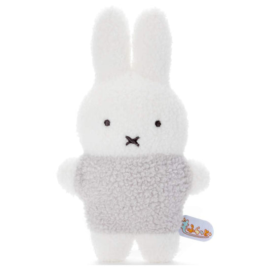 Takara Tomy Arts Bruna Fluffy Plush Miffy Gray Height Approx. 20 Cm