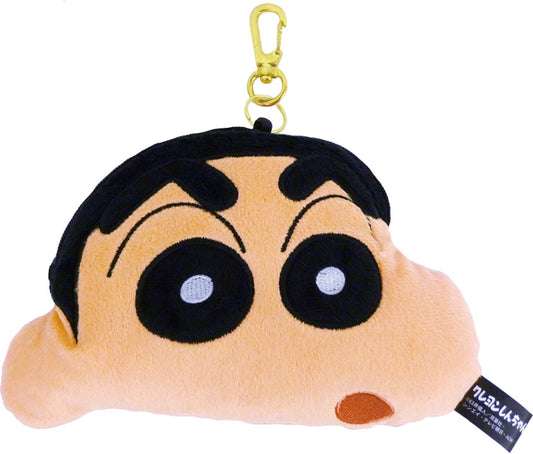 T'S FACTORY Crayon Shin-Chan Plush Pass Case Shin-Chan