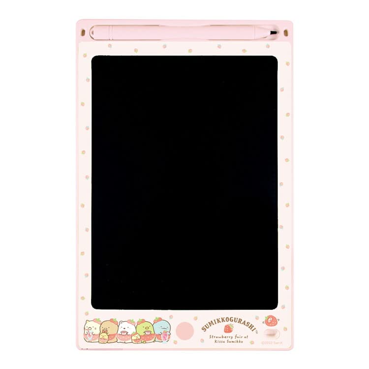 T'S Factory Sumikko Gurashi Digital Memo Pad Strawberry Fair Japan H21.6Xw14.2Xd0.5Cm Sg-5543145If
