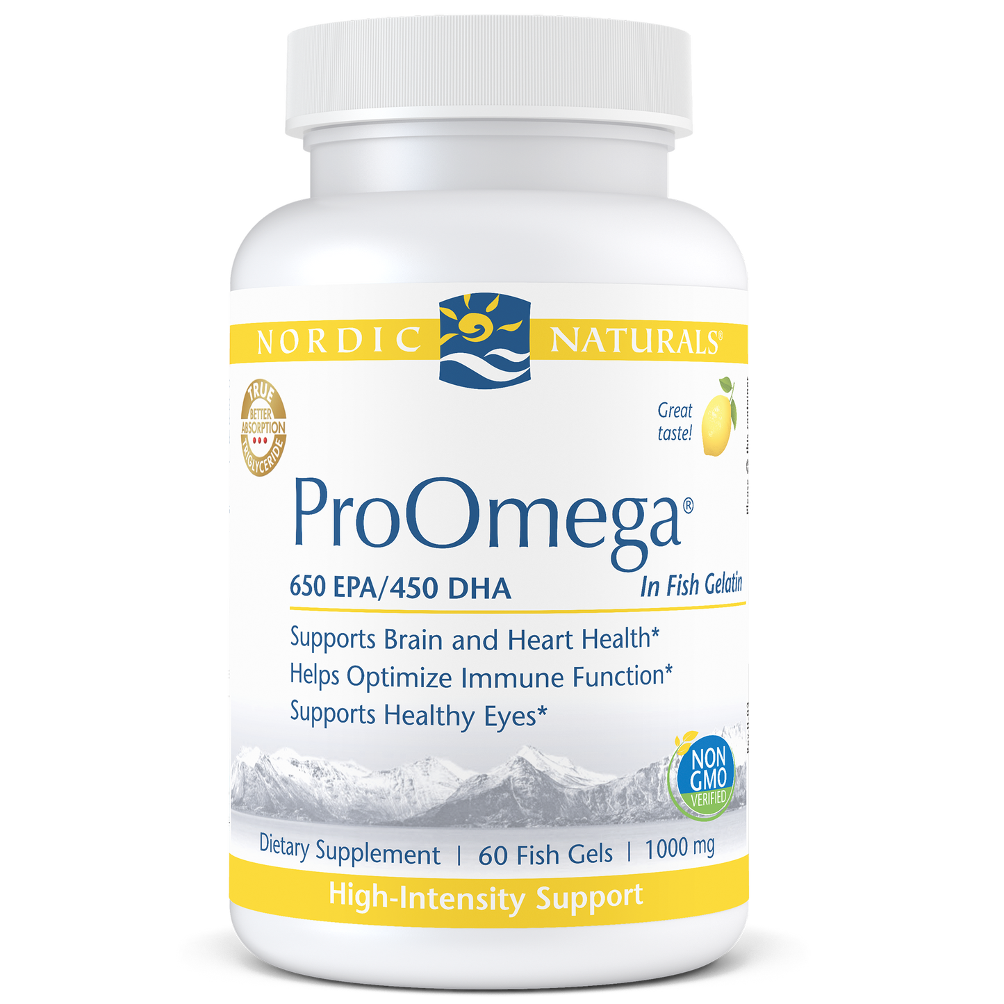 ProOmega Lemon 60 fish gels