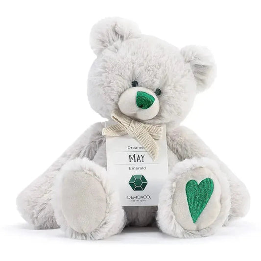 Demdaco - May Birthstone Plush Bear