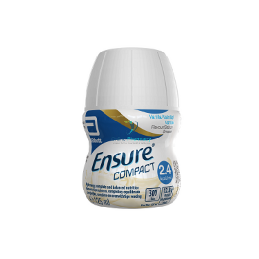Ensure Compact Vanilla Nutritional Drinks - 24 x 125ml Case /  4 x 125ml