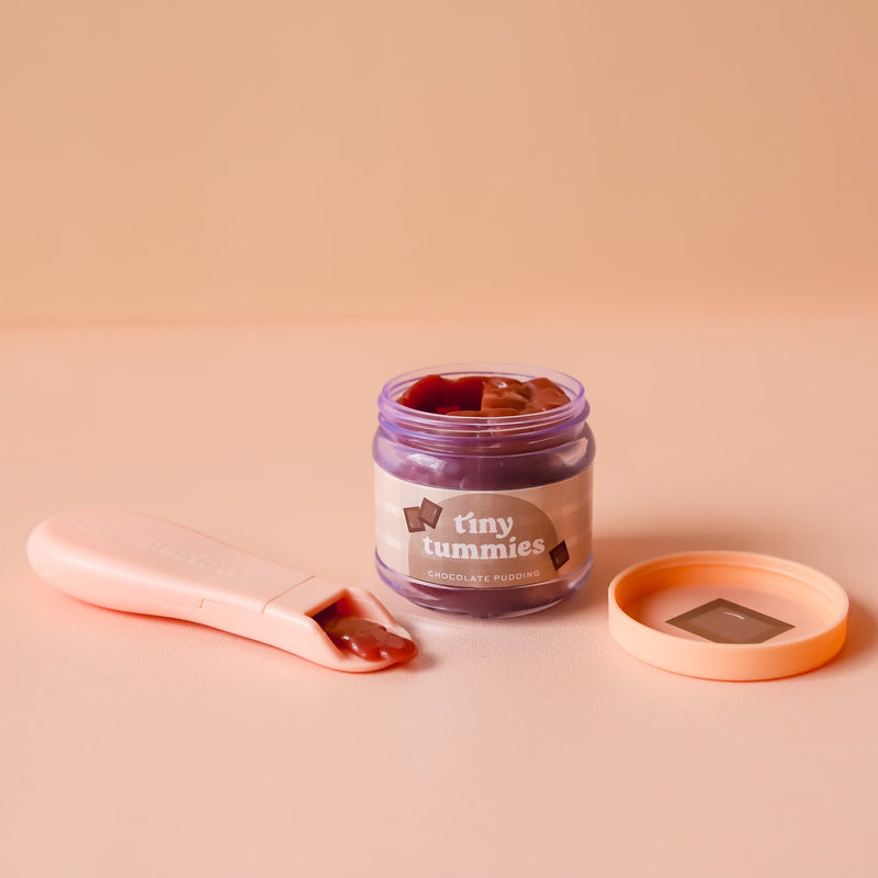 Tiny Harlow Tiny Tummies Food Jar Set | Chocolate Pudding