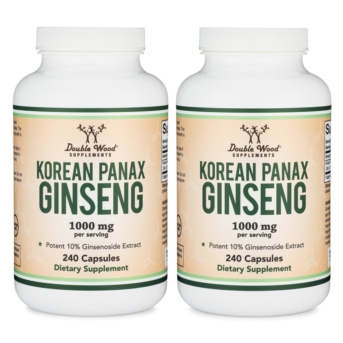 Korean Panax Ginseng Double Pack